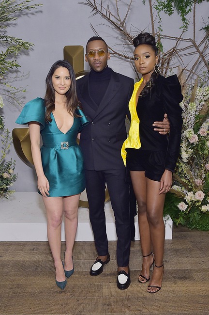 Kiki Layne, Olivia Munn, Mahershala Ali, The Hollywood Reporter and Jimmy Choo Power Stylists Dinner